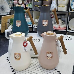 Wooden handle Vacuum flask