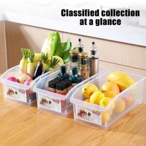 Fridge organizer containers