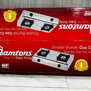 Ramtons Stainless Steel, 2 Burner, Gas