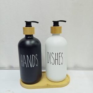 2pcs Refillable Soap dispenser