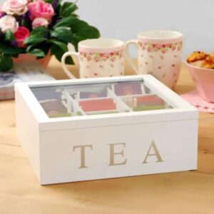 9 grid teabag organizer