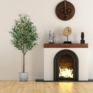 High quality real touch olive plants with fruits 