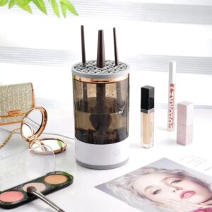 Automatic electric makeup brush cleaner 