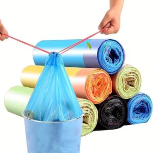 Assorted colours/ black trash/garbage bags 