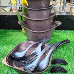 15pcs Die cast Cookware Set