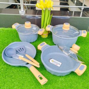 9pcs MGC Granite cookware set