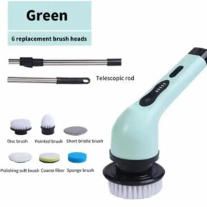 Rechargeable 6-in-1 Spin Scrubber Brush