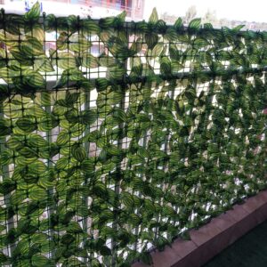Watermelon leaf artificial green fence