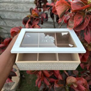 New wooden tea bag holder