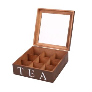 Tea Box Tea Bags Container Storage