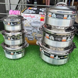 6pcs Stainless steel Hotpots
