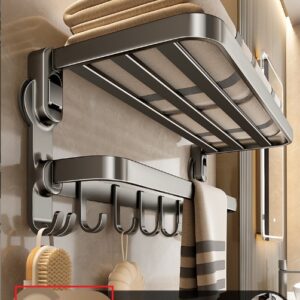 Suction cup bathroom rack