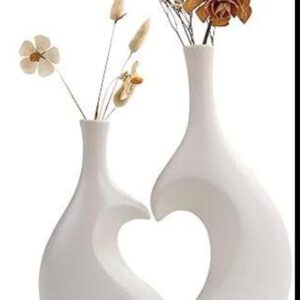 Decorative heart shape vase
