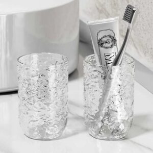 Travel Crystal Toothbrush & Toothpaste Holder Cup