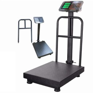 Digital platform weighing scales