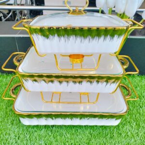 Classy Ceramic Food Warmer