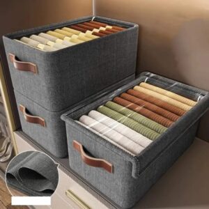 Collapsible Fabric Organizer with a Cover