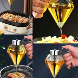 Exquisite diamond honey dispenser/oil oil dispenser 