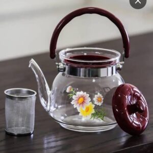 Heat resistant infuser kettle