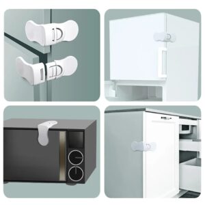 Child corner safety locks available in white
