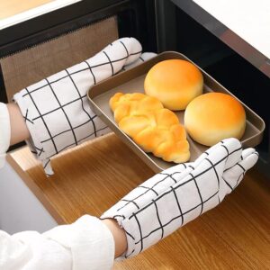 2pcs Heatproof oven mittens