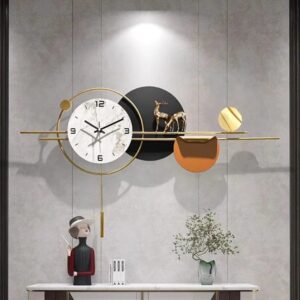 Deer Design Wall Clock
