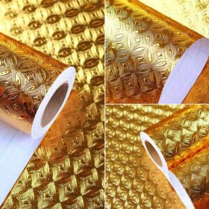 Gold Aluminum Foil /Kitchen table top liner