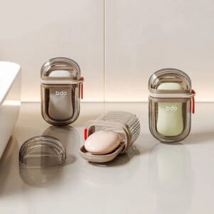 Travel soap dish case(Clear)
