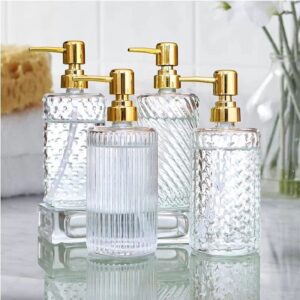 Golden Stainless Steel 400ml Shampoo Soap Dispenser