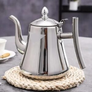 Stainless Steel Tea Pot with Infuser Filter