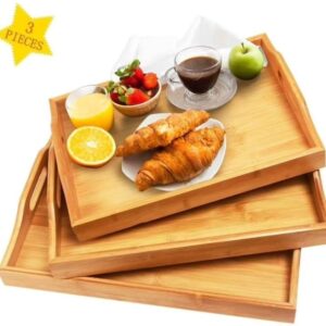 High Quality Multifunctional Bamboo Serving Trays
