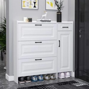 New Model Bucket Flip Shoe Cabinet