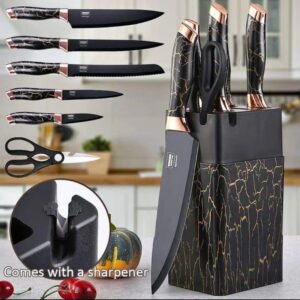 7pc Marble Profile Knife Set