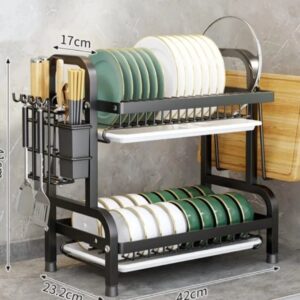 Dish Rack with Cutlery Holder