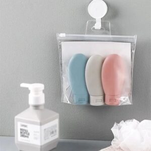 3pcs Nordic Style PE PP Women Hose Dispensing Bottle Portable