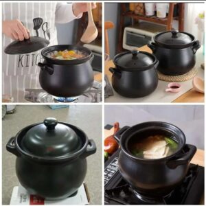 6.0 Litre Porcelain Casserole Cooking pot