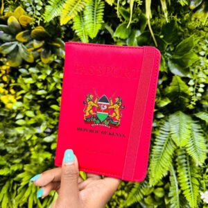 Passport Holder,Passport Cover Imitation Leather Passport Cover with RFID Blocker